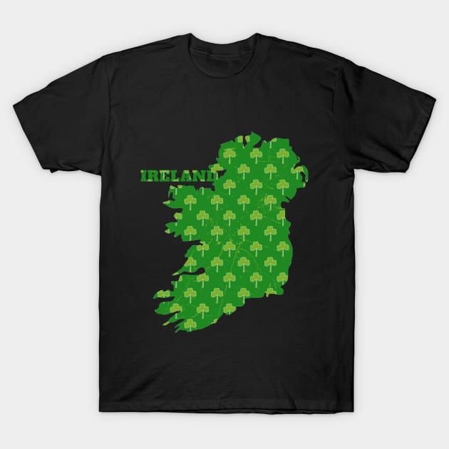 Ireland, Irish, Ireland Shamrock T-Shirt by maro_00